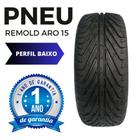 Pneu aro 15 perfil baixo 195-50-15 com um ano de garantia