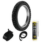 Pneu Bros 150 Xtz 150 Xre 190 Cb 400 90/90-19 52p Rt36 Rinaldi + Camara + Cinta + Selante