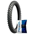 Pneu Michelin 100/100-18 M/C 59 R Tracker TT + Câmara De Ar