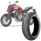 Pneu Moto Cb650F Technic Aro 17 180/55-17 73v Traseiro Stroker