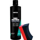 Pneu Pretinho 500ml Brilho Para Pneus Carro Moto Caminhão  Aplicador de Pretinho Sigma