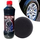 Pneu Pretinho Mil Milhas Brilho Molhado 485ml Aplicador Kit - Mil Milhas/ Auto Crazy