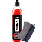 Pneu Pretinho Shiny Vonixx 500ml Aplicador de Pretinho Detailer Carro Moto Caminhão