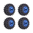 Pneus e Rodas RC 12mm para Monster Truck - 120mm, 125mm e 130mm (4 peças)