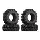 Pneus INJORA S5 Mud Paw Crawler 52x19mm para Carros RC 1/24 Axial SCX24