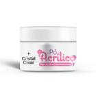 Pó Acrílico Cristal Clear 15 g Close! Nails