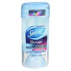 Pó antitranspirante/desodorante Clear Gel Outlast 2,7 onças por Secret (pacote com 6)