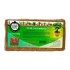 Pó Coco Natural Rende 5a8L Para Vaso Jardim Plantas Flores Orquídea Rosa Lirio Suculenta Samambaia - Coquim