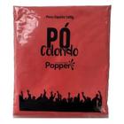 Pó Colorido Popper Vermelho - Pacote com 100G