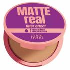 Pó Compacto Facial Color Trend Matte Real beige medio