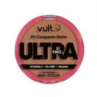 Pó Compacto Facial Matte Ultra Fino Cor 06 V450 Make Vult 9g