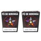  Pó De Mironga Ande para Traz Kit 2 Und Ritual Magia Axé