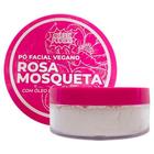 Pó facial vegano rosa mosqueta - superpoderes