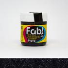 Pó Para Bolo Brilho Para Decoração Preto Comestível Bolos - FAB