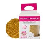 Pó Para Decoração Mago Comestível Ouro Brilhante10gr