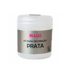 Pó para Decoração Prata 5g - 1 Unidade - Mago - Rizzo