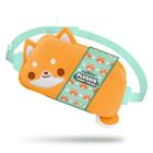 Pochete de pelúcia TeeTurtle Plushiverse Orange Shiba Inu