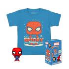 Pocket Pop! & Tee Funko Marvel Holiday Spider-Man M