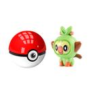 Pokeball Pokemon Grookey Troca De Rosto Faces Pokebola Go - Pokémon