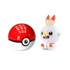 Pokeball Pokemon Scorbunny Troca De Rosto Faces Pokebola Go