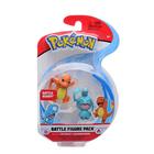 Pokemon - 2 Figuras De Batalha - Charmander E Wynaut