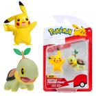 Pokémon Battle Figure Boneco Pikachu e Turtwic 003422 Sunny