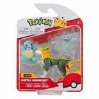 Pokemon Battle Pack 3 Figuras Schiggy Bellektro e Machollo - Sunny