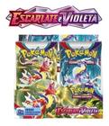 Pokemon - booster unitário - escarlate e violeta