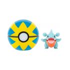 Pokémon Clip 'n' Go Mini Figura Gible e Quick Ball