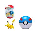 Pokémon Pokebola Bola Ataque Surpresa Pikachu - e Bulbasauro Sunny  Brinquedos 10 Peças - Colecionáveis Infantil - Magazine Luiza