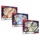 Pokemon Estampas Ilustradas TCG 3 Boxes Parceiros De Paldea Com 18 pacotes de booster Copag - 33208