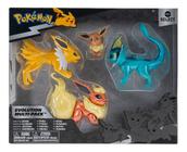 Kit Eevee + Evoluções + Pikachu, Pelúcia Pokémon (10 Itens! ) no Shoptime