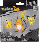 Pokemon Evolution Multi-Pack Pichu Pikachu Raichu Sunny