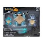 Pokémon Evolution Multi Pack Squirtle, Wartortle e Blastoise 3289 - SUNNY
