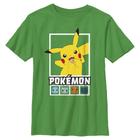 Pokemon Kids Squares Team Boys Camisa de Manga Curta Tee, Kel