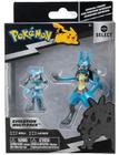 Pokémon Multipack Evolução Figuras Riolu & Lucario