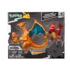 Pokemon Battle Figure, Tema de Fogo com 3 Pack Cyndaquil, Charmeleon,  Arcanine - 4,5 polegadas Arcanine Figure, 3 polegadas Charmeleon Figure, 2  polegadas Cyndaquil - Brinquedos para Crianças e Fãs de Pokémon -   Exclusive - Colecionáveis