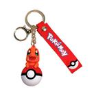 Pokemon Pikachu Charmander Snorlax Squirtle Chaveiro Saco Pingente Anime Figura De Ação Chaveiro