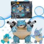 Pokémon Squirtle Wartotle e Blastoise Multipack de Evolução