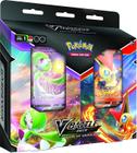 Jogo de Cartas Pokemon Baralho Batalha de Liga Calyrex Vmax – Papelaria  Pigmeu