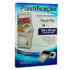 Polaseal A4 220x307 - 50 Folhas - Plástico para Plastificação Pouch Film 0,05 - MARES