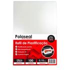 Polaseal para Plastificação Ofício 226x340x0,10mm 100un