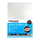 Polaseal Plástico para Plastificação A4 220x307x0,07mm 100un