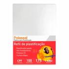 Polaseal Plástico para Plastificação CPF 66x99x0,07mm 100un - Cassmar