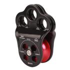 Polia Hitch Climber SPYMINNPOO 30KN Dual Bearing 165g