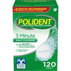 Polident Limpeza De Dentaduras Antibacteriano Menta -120Unid