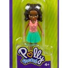 Polly Pocket Boneca Básica Blusa Coraçõezinhos - Mattel