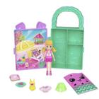 Polly Pocket Closet Fashion Reveal Lilás 7 Surpresas - Mattel