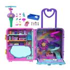 Polly Pocket Conjunto Resort Roll Away - Hotel 3 Andares - Mattel