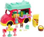 Polly Pocket Food Truck 2 Em 1 Smoothies E Cafe Mattel Gdm20